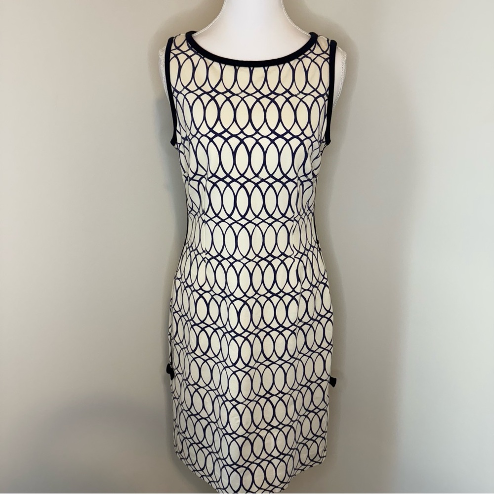 Lilly Pulitzer Elegant Navy/White Dress